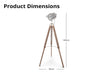 Flack Tripod Floor Lamp