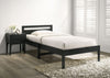 Lzzy Single Bed Frame - Black