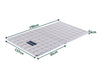 Cocoa Fibre Folding Mattress 6cm DOUBLE