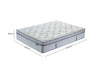 Euro top mattress DOU36 Super King