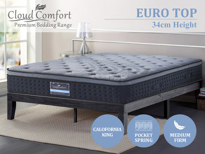 EURO TOP MATTRESS B34 California King