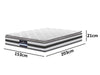 Bonnell Mattress Queen 21Cm