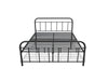 Darcy Double Bed Frame - Metal Black