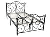 Elizabeth Double Bed Frame - Black