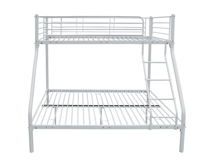 DS Triple Bunk Bed White 36cm top guardrail