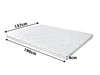 Memory Foam Topper Dual 8Cm Double