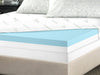 Memory Foam Topper Dual 8Cm King Single