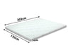 Memory Foam Topper 5Cm Queen