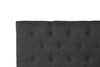 Rakel Headboard Double Fabric Grey