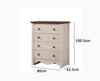 Walden 4 Drawers Chest