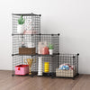 DS BS 6 Cube DIY Storage Metal Wire Organizer