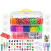 DS BS 15000Pcs Rubber Band Refill Bracelet Making Kit in 31 Colors