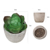 DS BS 6PCS Artificial Potted Succulent Plants