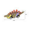 DS BS 6 Pack Pull Back Dinosaur Toys Race Car Set