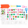 DS BS 15000Pcs Rubber Band Refill Bracelet Making Kit in 31 Colors