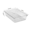 DS BS 25Pcs Mixed Sizes Rectangular Clear Storage Box