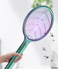 DS BS 2 In 1 Household Electric Mosquito Lamp Swatter-White