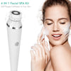 DS BS Facial Cleansing Brush with 4 Brush Heads