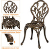 Ornato Bistro Set Cast Alum.