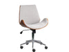 Bentwood Office Chair Fabric Grey