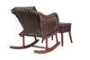 Cannes Rocking Chair with Foot Stool