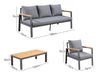 Sparre Outdoor Conversation Set 3+1+1 Aluminium frame