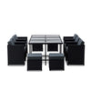 Outdoor 11Pcs Dining Set