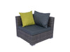 Vicenza Outdoor Corner Set 6 Seater Aluminium frame