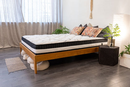 Sovo Super King Bed Frame - Oak