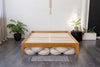 Sovo King Bed Frame - Oak