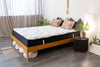 Sovo Double Bed Frame - Oak