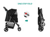 Pet Stroller B13 Black