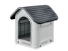 Plastic Dog House Grey