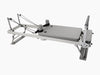 Foldable Pilates Reformer With Headrest White