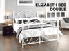 Elizabeth Double Bed Frame - White