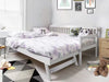 Karlan Daybed with Trundle Bedframe White