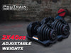 Pair Adjustable Dumbbells 40KG