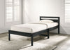 Lzzy Single Bed Frame - Black