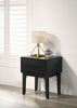 Samuel Bedside Black