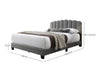 DS Innogen Fabric Double Bed Frame - Grey