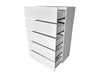 Kalmia Tallboy 5-Drawer