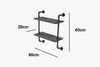 Pipe Shelf 2-Tier