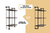 Pipe Shelf 3Tier