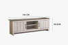 Lennart Entertainment Unit 1.45m