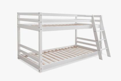 Polli Mid-Sleeper Bunk Bed White