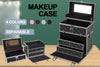 Makeup Case Diamond Black With Drawer