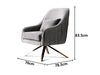 Margot Swivel Chair Gray