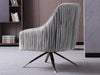 Margot Swivel Chair Gray