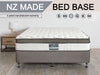 T DS NZ MADE SW Queen bed base light Grey NZ