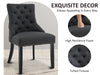 Dining Chair Charcoal X2